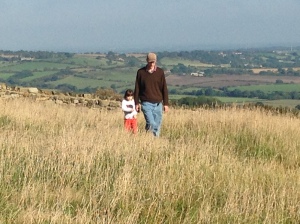 A walk in the long grass with Dad